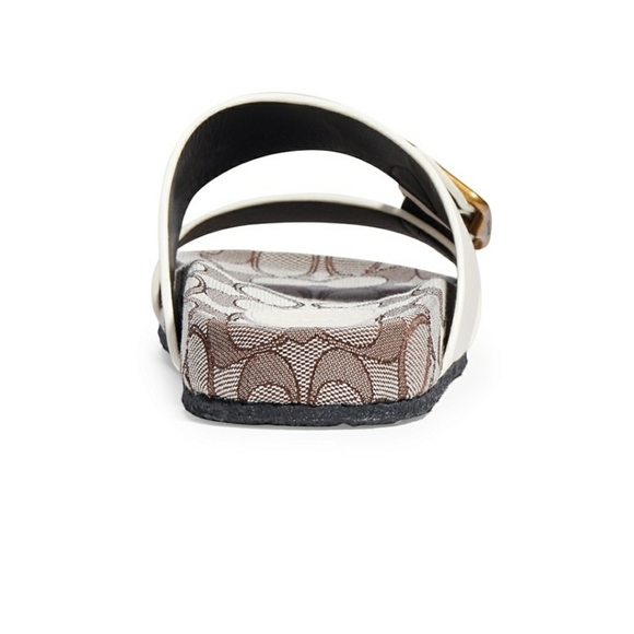 COACH Addison Leather Sandals - Size 9.5 - Picture 3 of 5